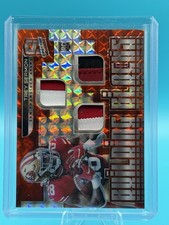 2021 Panini Spectra - Building Blocks Trey Sermon #BB-TS Neon Orange Prizm /10