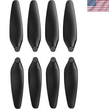 Replacement Propellers for 4K Drones - 8 Pcs with Screws Included