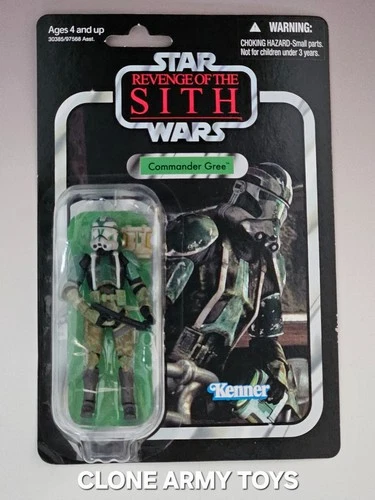 Star Wars Clone Commander Gree Vintage Collection VC43 Battle of Kashyyyk 3.75