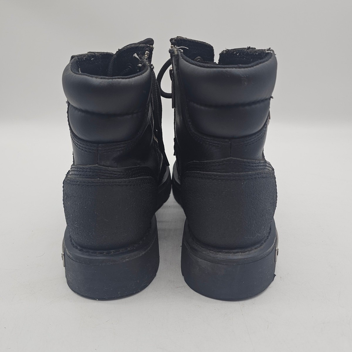 Harley Davidson women's Black Stealth Motorcycle Riding Boots D91642 Size 9.5 View 4
