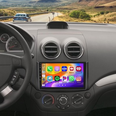 Car Radio Stereo for Chevrolet Aveo 2006-2012 Built in Carplay/Android Auto, ...