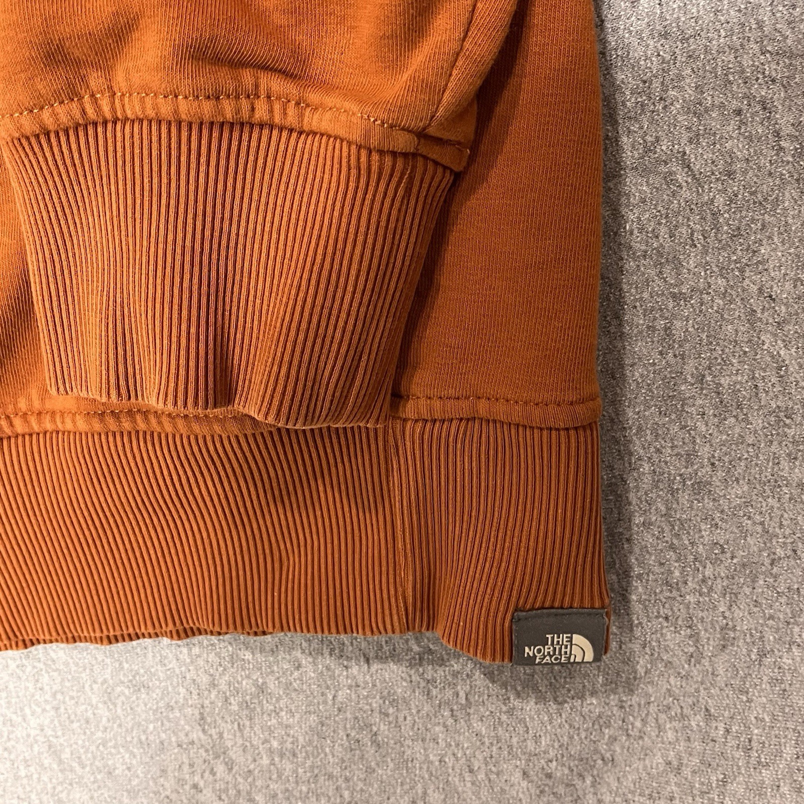 The North Face Men's Crewneck Pullover Sweatshirt Burnt Orange Size XL thumbnail 3