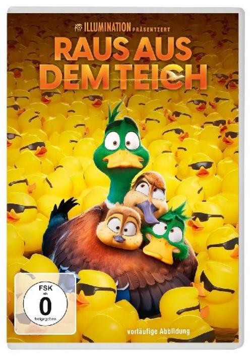 Raus aus dem Teich (2023)[DVD/Neu/OVP] Animationsfilm über eine Entenfamilie, di - Bild 5