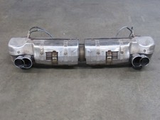 01-05 Porsche 911 996 Turbo Complete Exhaust System Eisenmann Tips OEM 6957