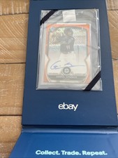 2023 Bowman Chrome Gabriel Gonzalez Orange Shimmer Auto #1/25 MINNESOTA TWINS