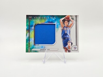 Josh Giddey 2021-22 Panini Origins RC Jumbo Jersey Patch #JJ-GID Thunder