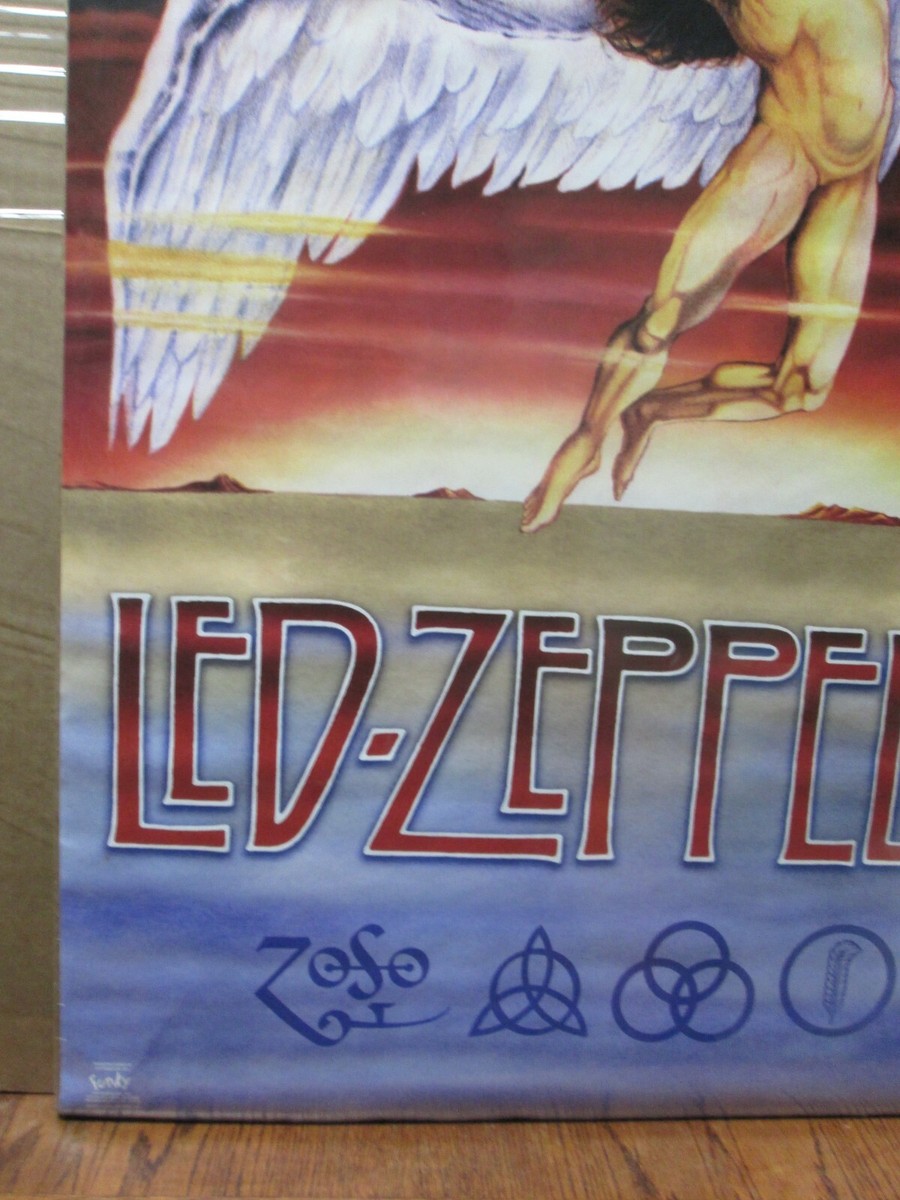Vintage Led Zeppelin swan song logo 2003 Poster 15461 | eBay