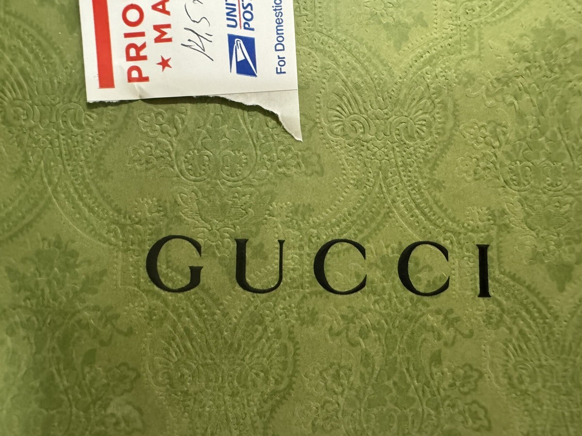 Gucci Shoe Green Box Dust Bags Drawstring Cotton Storage Bag Gucci Shoe Green Box Dust Bags Drawstring Cotton Storage Bag