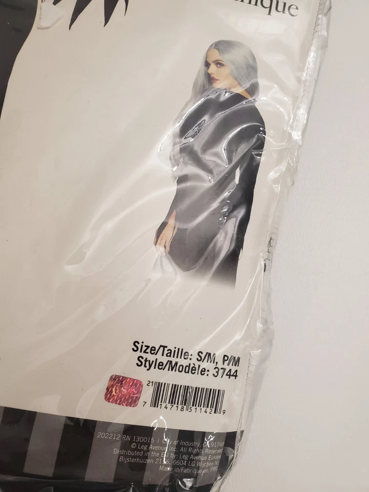 Womens Leg Avenue Black Long Witch Gothic Dress, S/M - Image 2 of 4