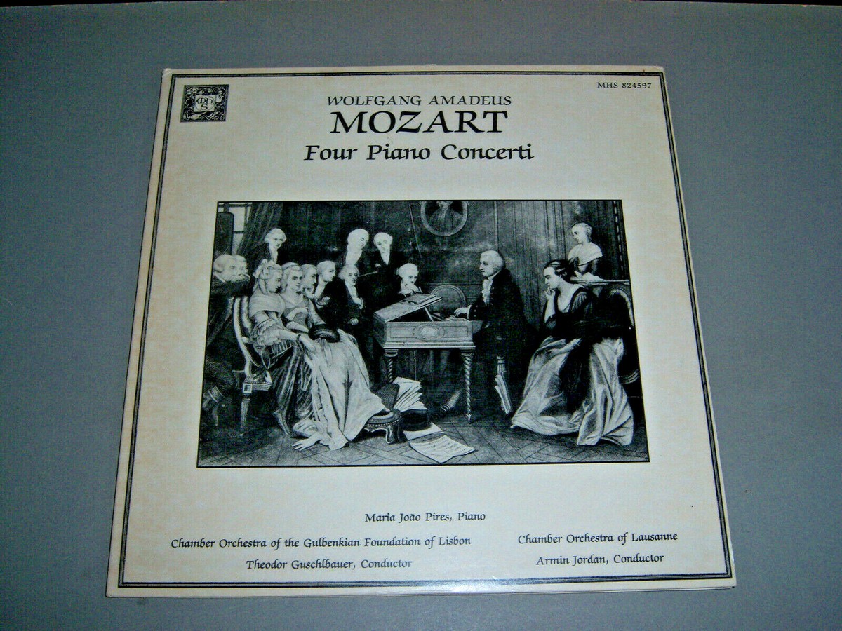 Mozart Four Piano Concerti 1982 Musical Heritage Society MHS