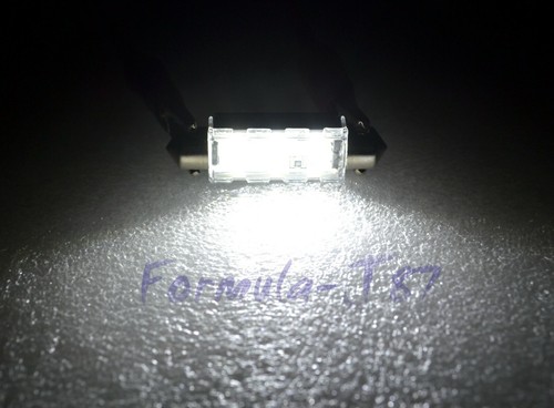 LED 5W Light CANbus 6411 White 5000K Two Bulb Interior Dome Replacement Upgrade - Picture 6 of 12