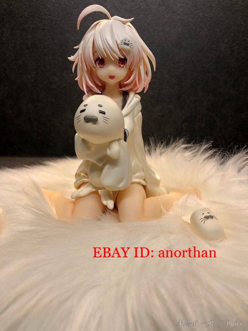 ハルカラミ フィギュア New Bilibili PSP Live VTuber Seal Shirakami Haruka 10cm PVC