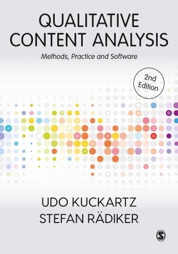 Qualitative Content Analysis : Methods, Practice and Software by Udo Kuckartz...