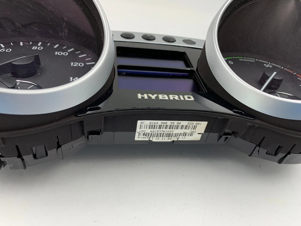 Cuadro de instrumentos velocímetro Mercedes-Benz ML450 2010-2011 76000 millas B18004 Foto 4 de 4