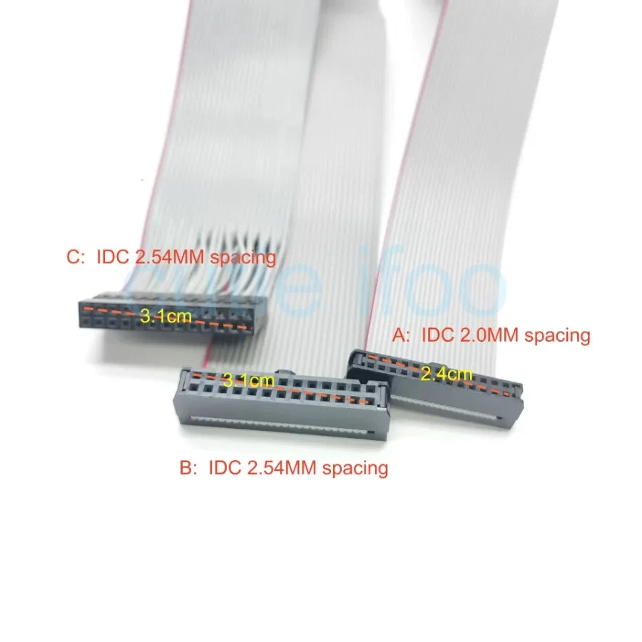 2.0mm 2.54mm DB25 Motherboard Parallel LPT 25P Printer Port Cable Bracket FC26P - Image 2 of 4