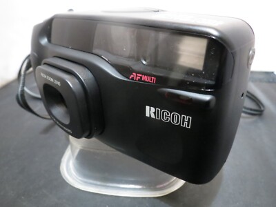 RICOH SHOTMASTER TRU-ZOOM 35mm Film Point & Shoot Kamera 38-90mm Zoom + Tasche