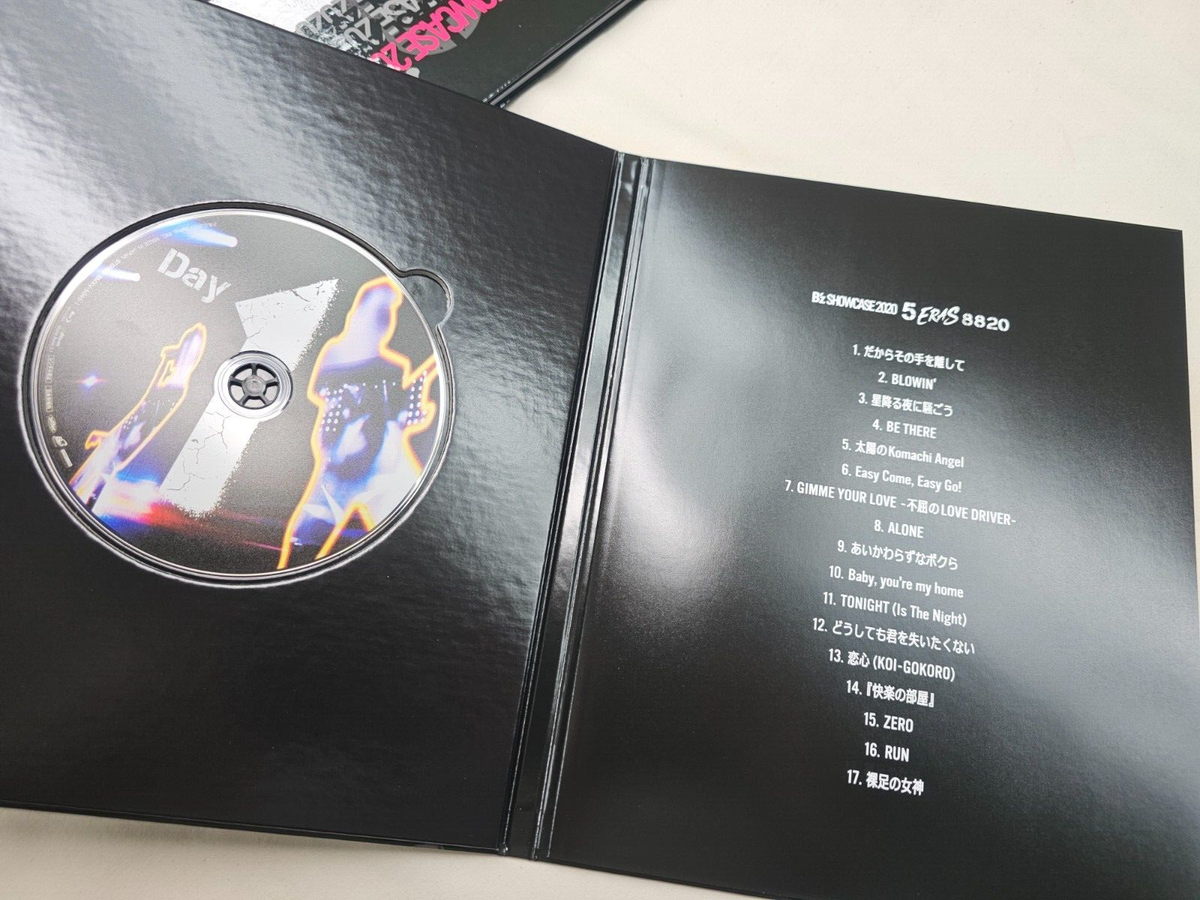 B'z Showcase 2020 -5 Eras 8820- Day1 - Day5 Complete 6 Disc B'z Showcase 2020 -5 Eras 8820- Day1 - Day5 Complete 6 Disc