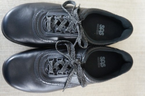 Oxford para mujer S.A.S Walk Ease be happy negro con cordones EE. UU. talla 9,5 Guerra Mundial - Imagen 7 de 12