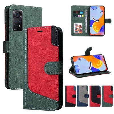 For Xiaomi Redmi Note 11 10 9 8 Pro 9A 10A Wallet Card Holder Leather Case Cover
