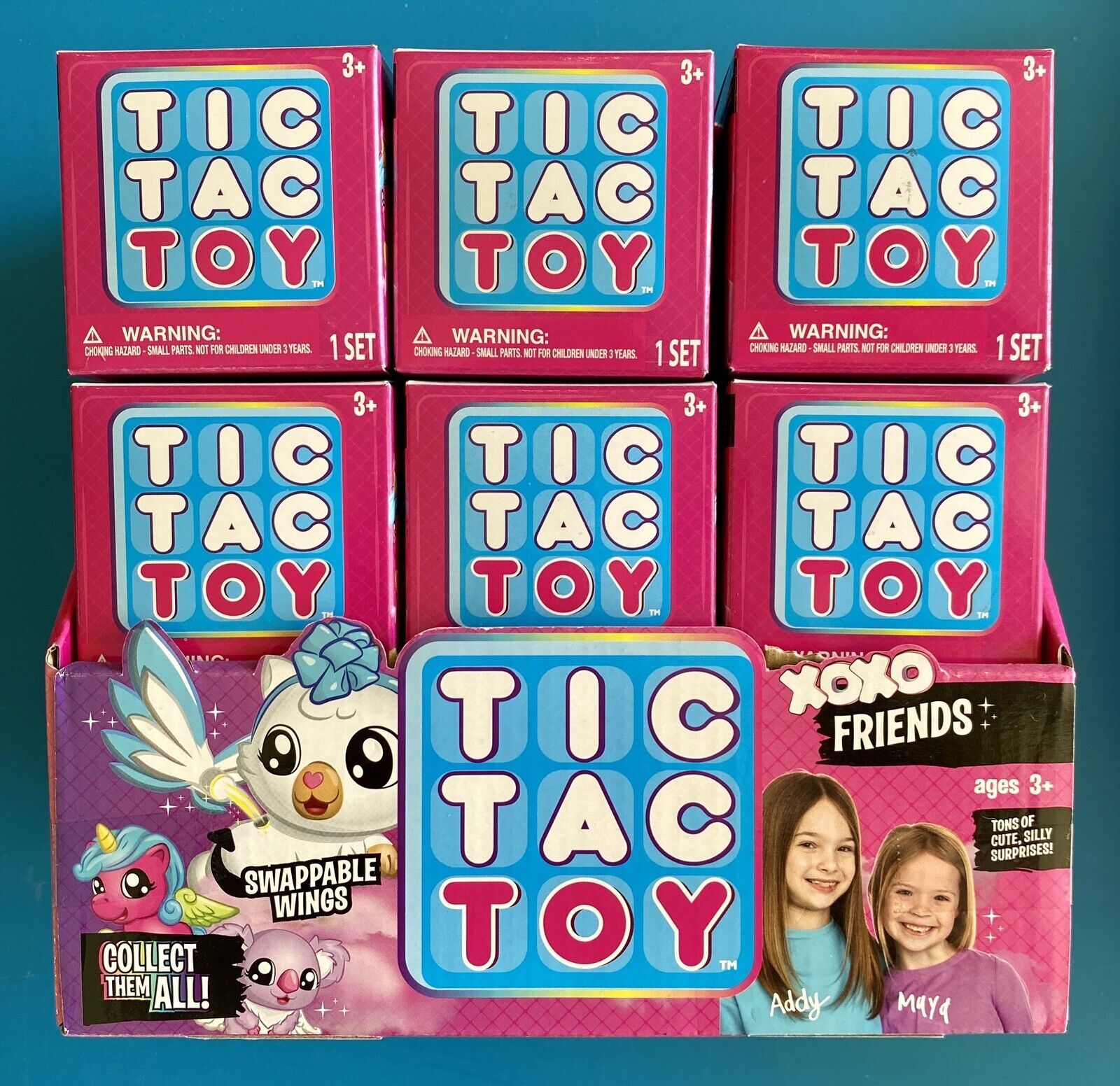 Blip Toys Tic Tac Toy XOXO Friends Multi Pack Surprise - Pack 4 of 12  (40267)