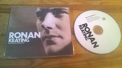 CD Pop Ronan Keating - When You Say Nothing At All (1 Song) Promo POLYDOR sc