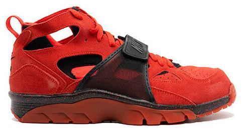 Nike Air Trainer Huarache Low Black Vivid Purple for Sale  display picture 3