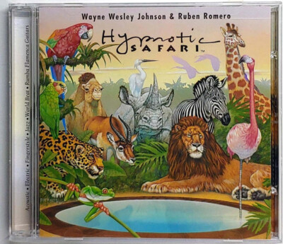Hypnotic Safari- Wayne Wesley Johnson &Ruben Rom CD 2000 Wnnadu Prod. WWJ21012D