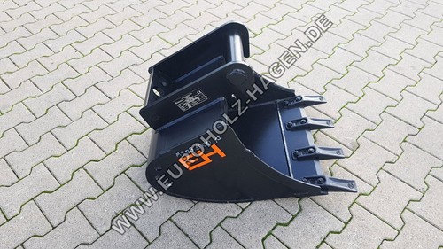EH Tieflöffel passend für MS03 500 mm Baggerlöffel Baggerschaufel 50 cm 2-3t - Bild 7 von 12