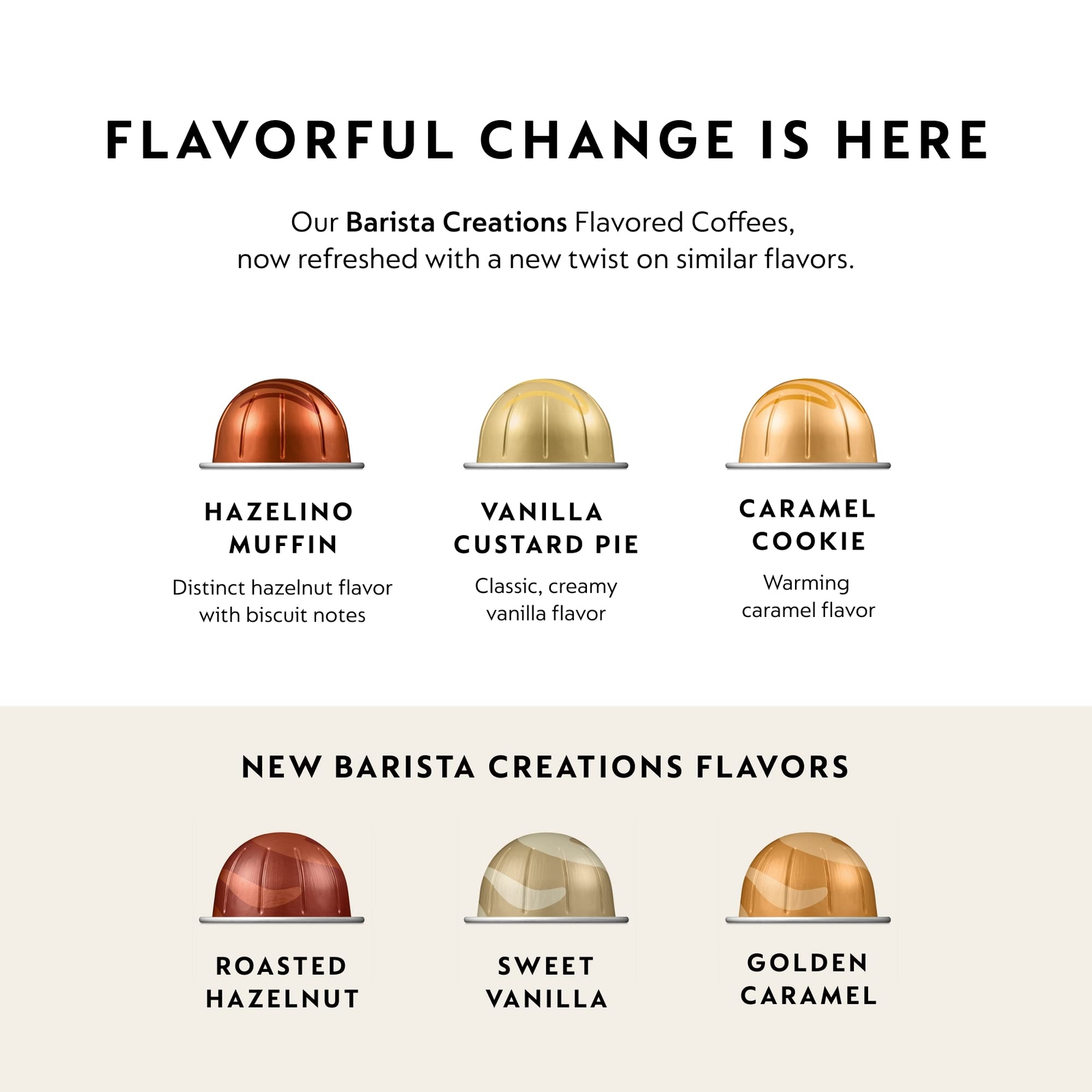 NespressoVertuo Coffee Capsules Barista Flavored Pack Medium Roast, 30ct Ex 5/26
