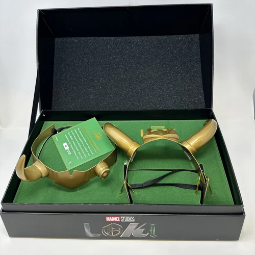 Marvel Disney+ Loki & Sylvie Helmet Set GameStop Exclusive Limited 42 of 6000