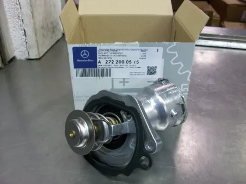 OEM GENUINE MERCEDES BENZ COOLANT THERMOSTAT FOR 273 ENGINES 