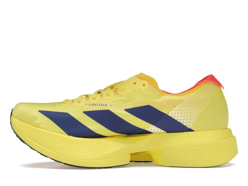 特別価格　ADIDAS ADIOSPRO4 蛍光イエロー 27.0 adidas Adizero Adios Pro 4 Men's Yellow Blue Running Sport