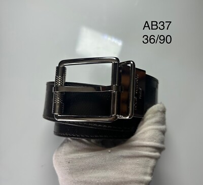 Authentic Louis Vuitton Reversible Damier Infini Black Belt Size 90