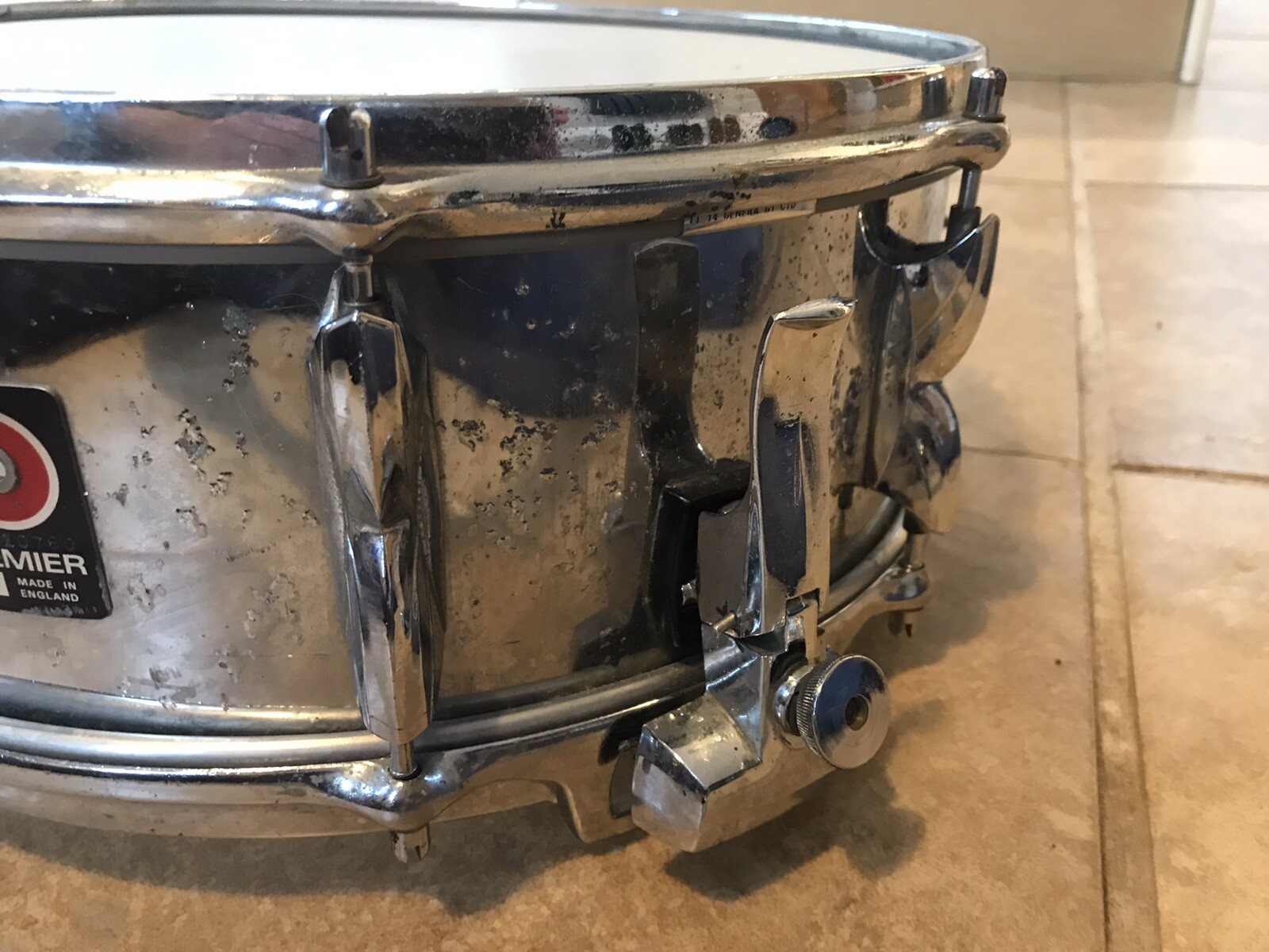 Vintage Premier 2000 Snare Drum For Drum Kit eBay
