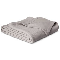 Solid Cotton Blanket (twin) Grey - Threshold&153; on sale Solid Cotton Blanket (twin) Grey - Threshold&153; on sale