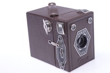 GOLDSTEIN GOLDY BROWN BOX CAMERA 6X9CM ON 120 ROLL FILM CARDBOARD RARE