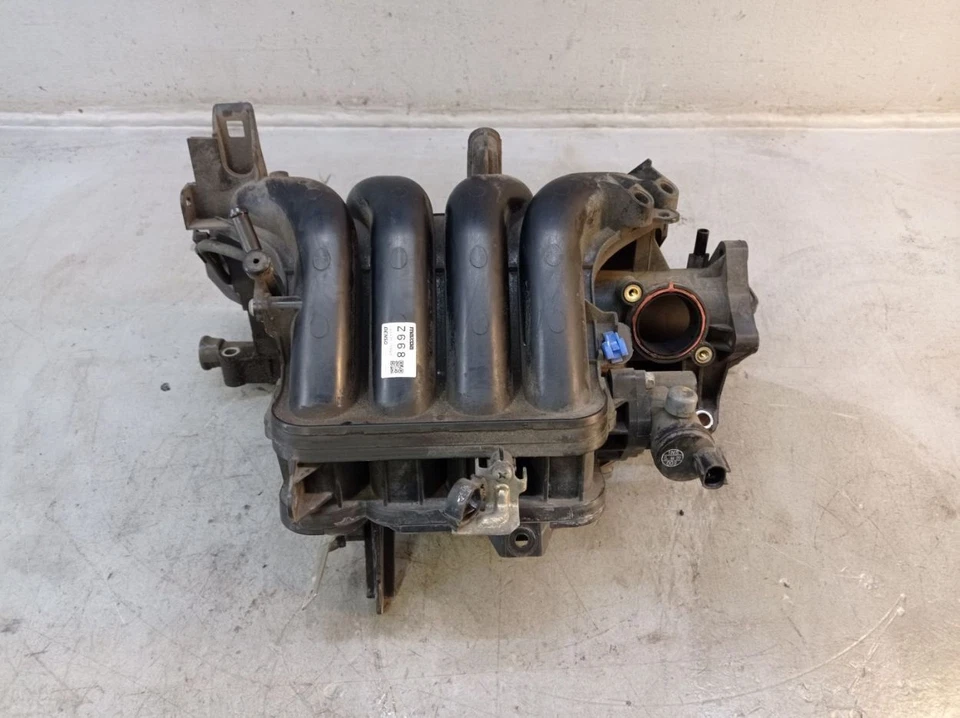 Colector de admisión puente de admisión para MAZDA 3 (BL) 1.6 MZR 099800-0390 Foto 4 de 4