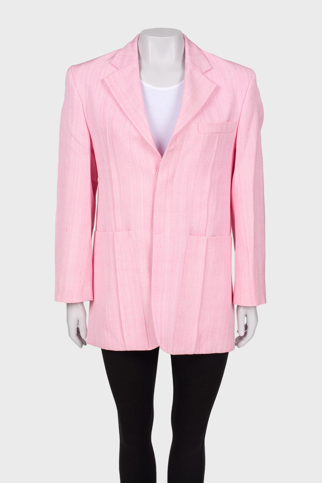 Jacquemus Women Pink Suit Jacket Short 
