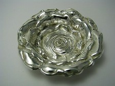 GORHAM ARGENTO STERLING BON BON PIATTO PIATTO PIATTO "ROSA" di Gorham ca1950s No Mono