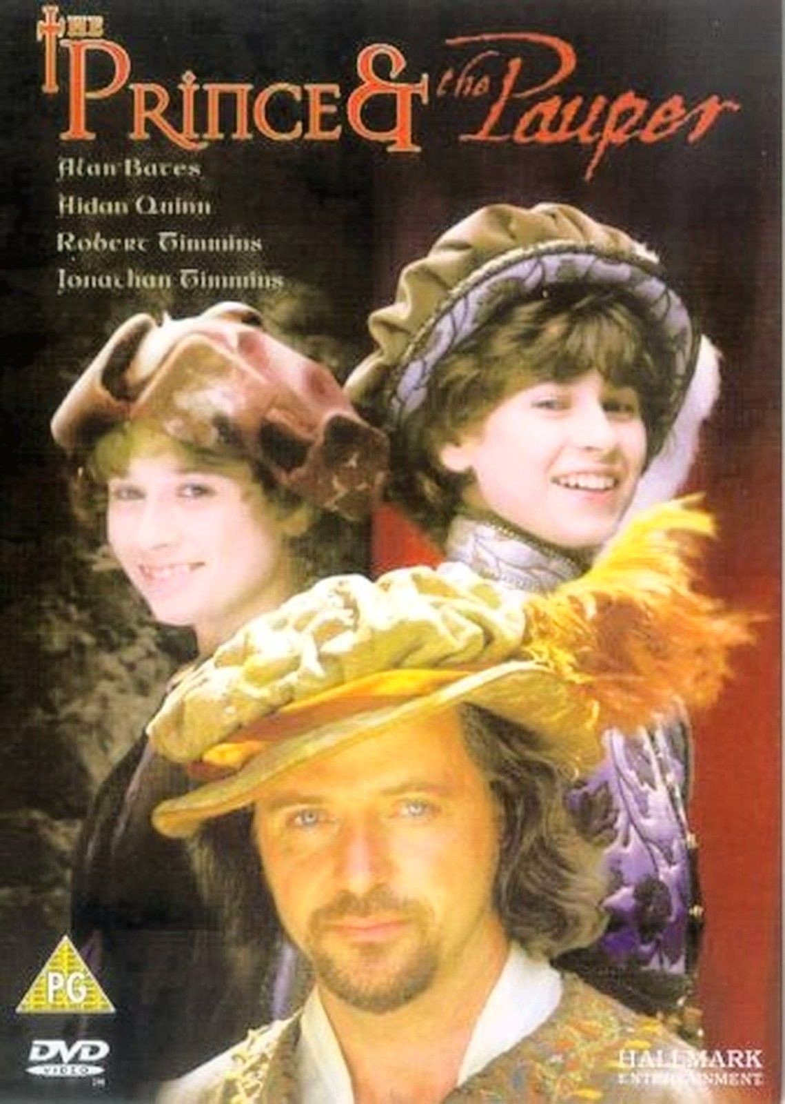 THE PRINCE AND THE PAUPER ALAN BATES AIDEN QUINN TIMMINS PRISM UK 2002 DVD NEW