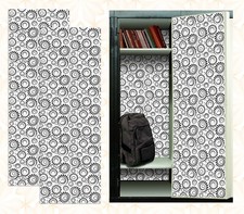 Deluxe Magnetic Locker Wallpaper Made in USA- Pack of 2 Rolls - vr67 