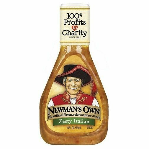 Newman's Own Zesty Italian Salad Dressing 16 Oz for sale online eBay