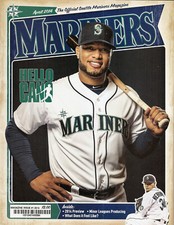 2014-4 Seattle Mariners Baseball Program- Robinson Cano Cover