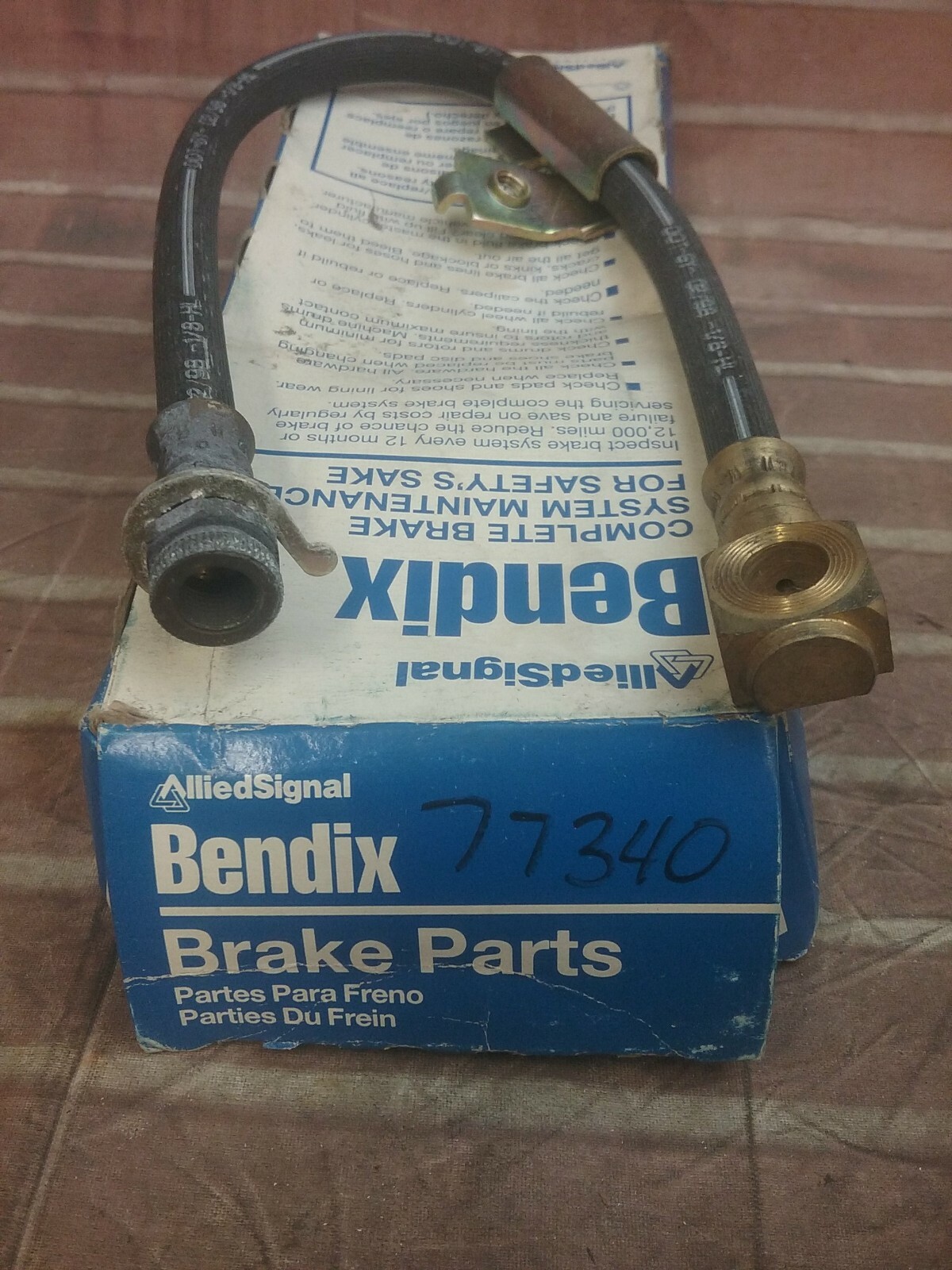 Bendix Brake Hose Part No 77340 | eBay