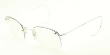 SAVILE ROW ENGLAND Rimway Rhodium 52x20mm Eyewear FRAMES RX Optical Eyeglasses