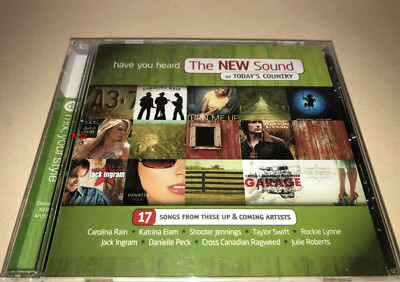 17 Country Hits CD early Taylor Swift Shooter Jennings Jack Ingram Carolina Rain