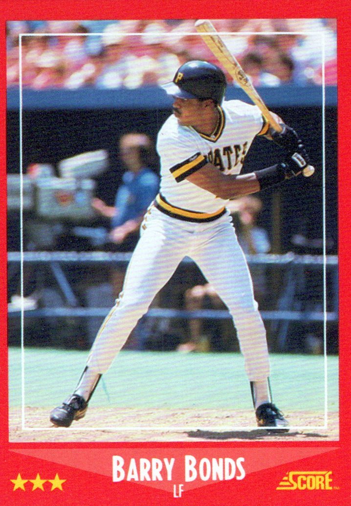 1988 Score #265 Barry Bonds