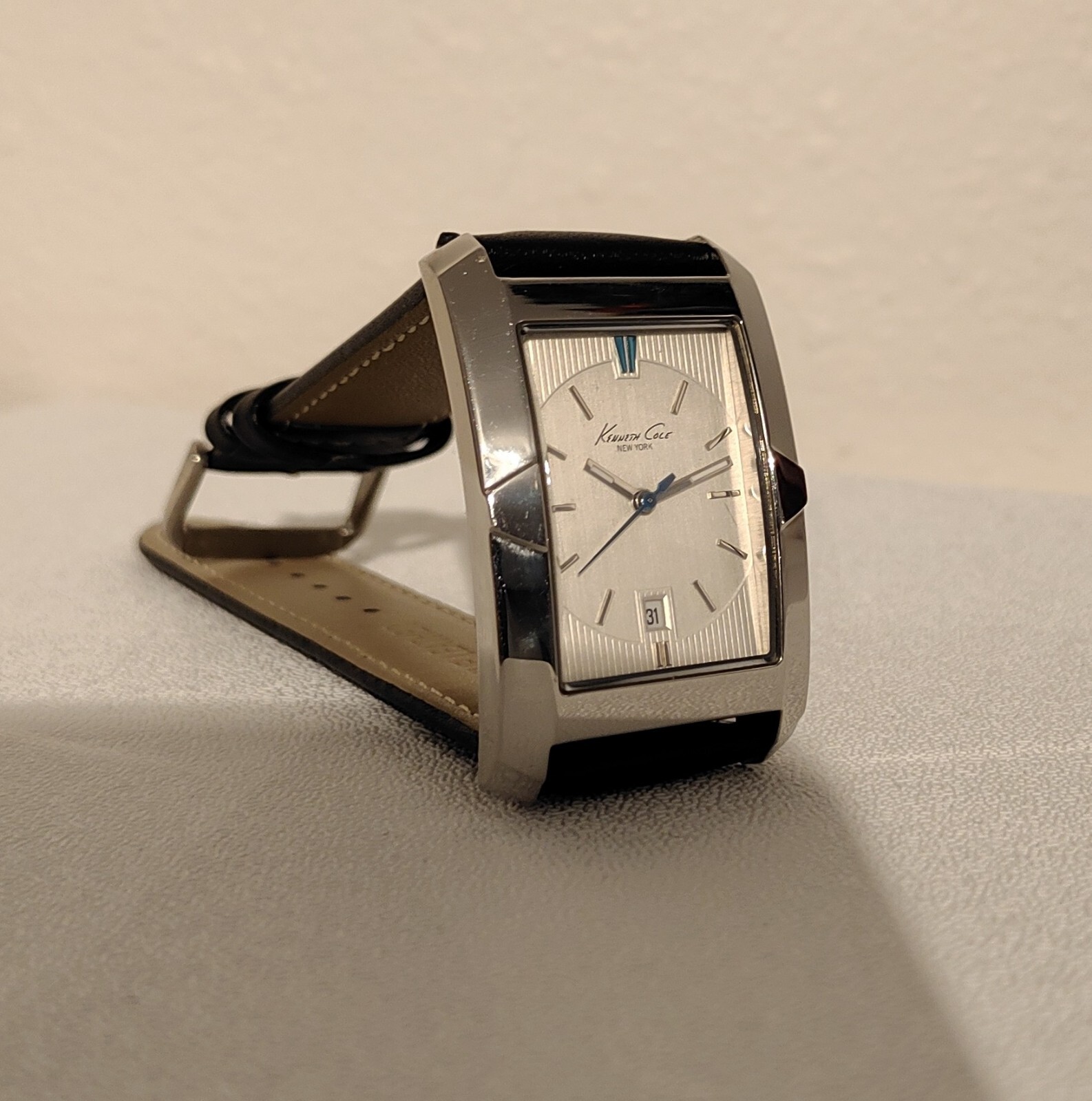 Kenneth Cole KC1395 Rectangular Rectangle Quartz … - image 11