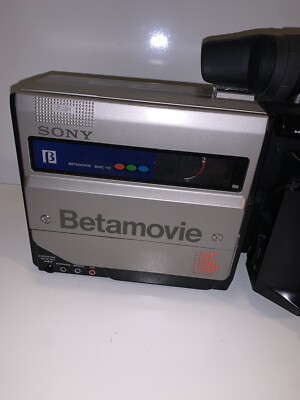 RARE Sony Betamovie BMC-100 Camcorder FOR PARTS OR REPAIR ONLY! | eBay