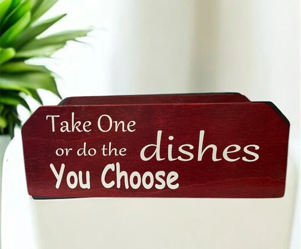 Soporte para platos de papel de cocina granja - Organizador de cocina de madera - Carrito porta tazas Foto 4 de 4